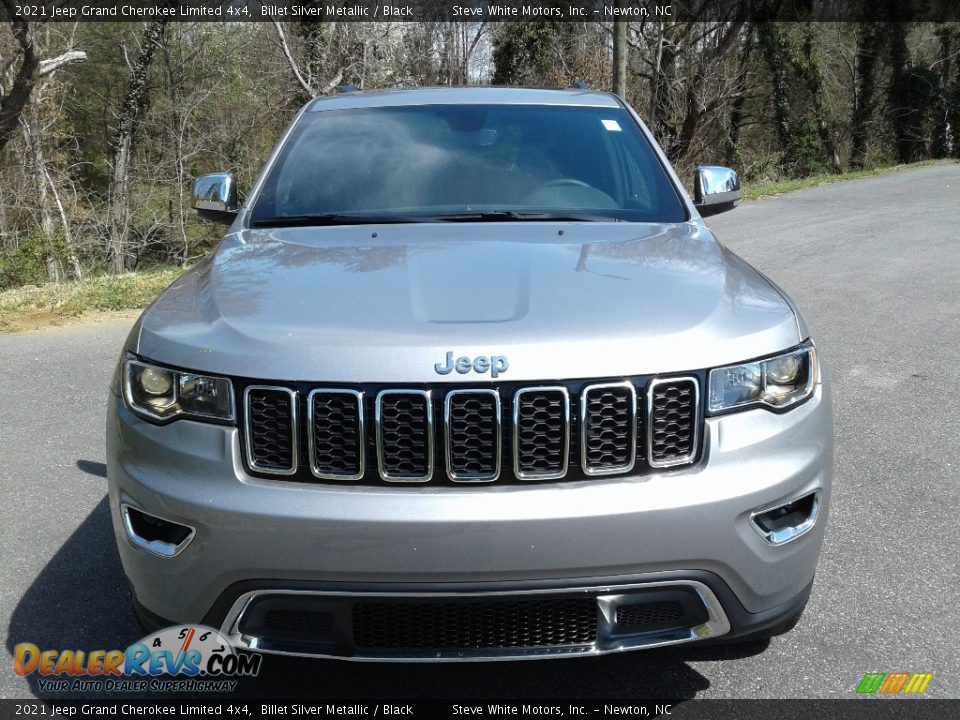 2021 Jeep Grand Cherokee Limited 4x4 Billet Silver Metallic / Black Photo #3