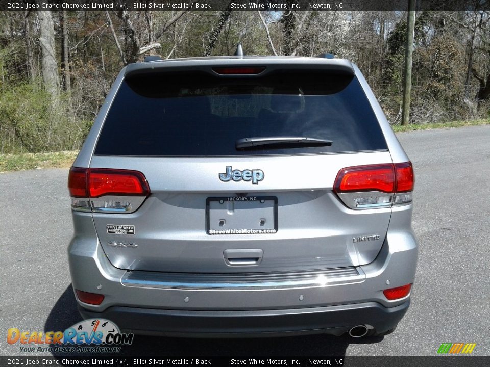 2021 Jeep Grand Cherokee Limited 4x4 Billet Silver Metallic / Black Photo #7