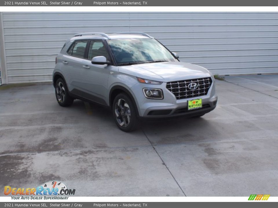 2021 Hyundai Venue SEL Stellar Silver / Gray Photo #2