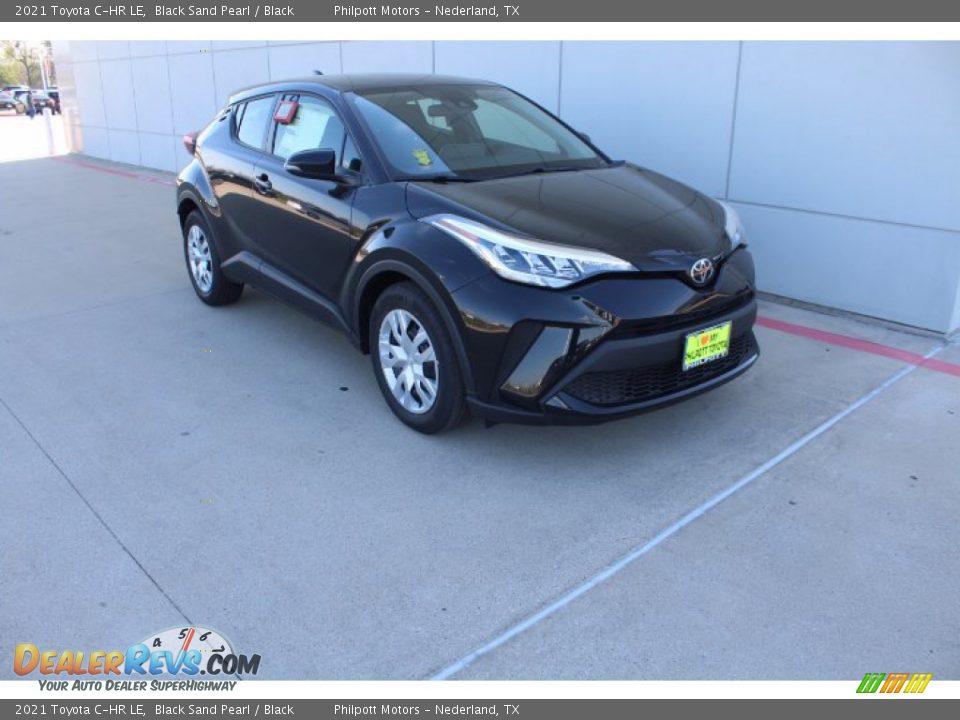 2021 Toyota C-HR LE Black Sand Pearl / Black Photo #2