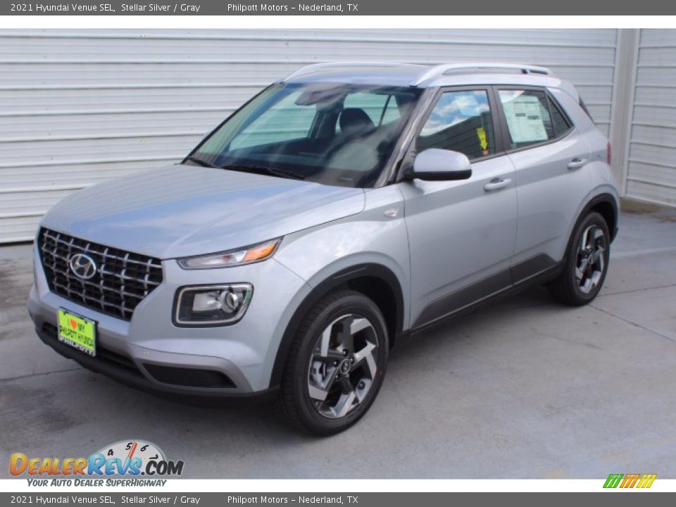 2021 Hyundai Venue SEL Stellar Silver / Gray Photo #4
