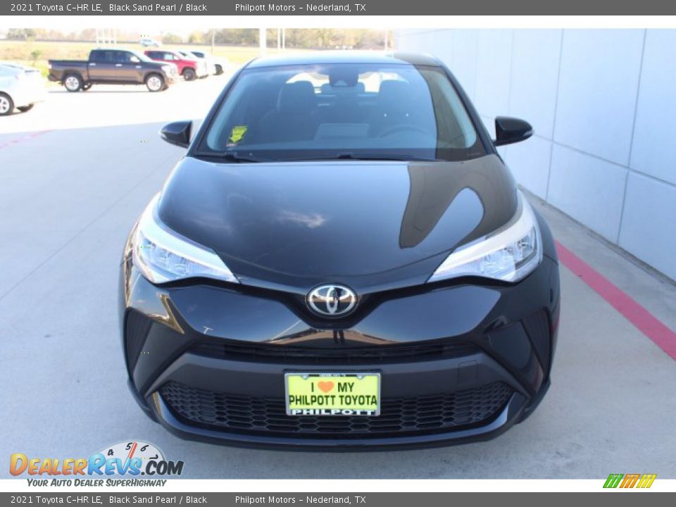 2021 Toyota C-HR LE Black Sand Pearl / Black Photo #3