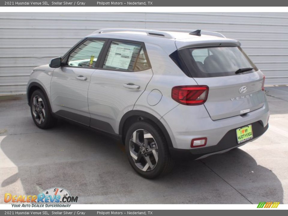 2021 Hyundai Venue SEL Stellar Silver / Gray Photo #6