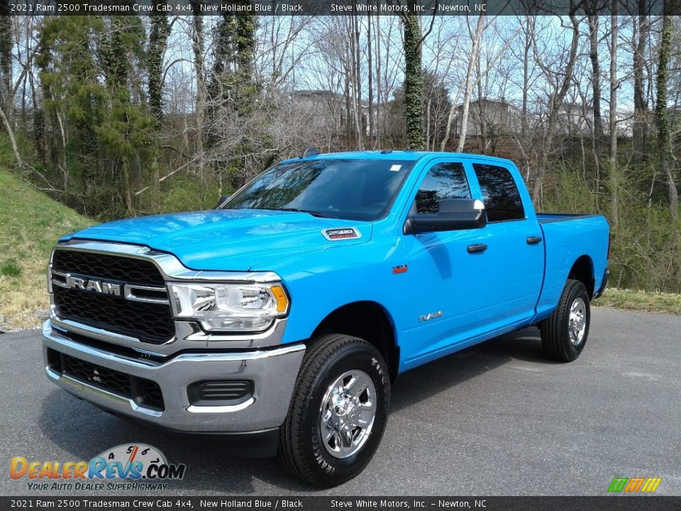 2021 Ram 2500 Tradesman Crew Cab 4x4 New Holland Blue / Black Photo #2