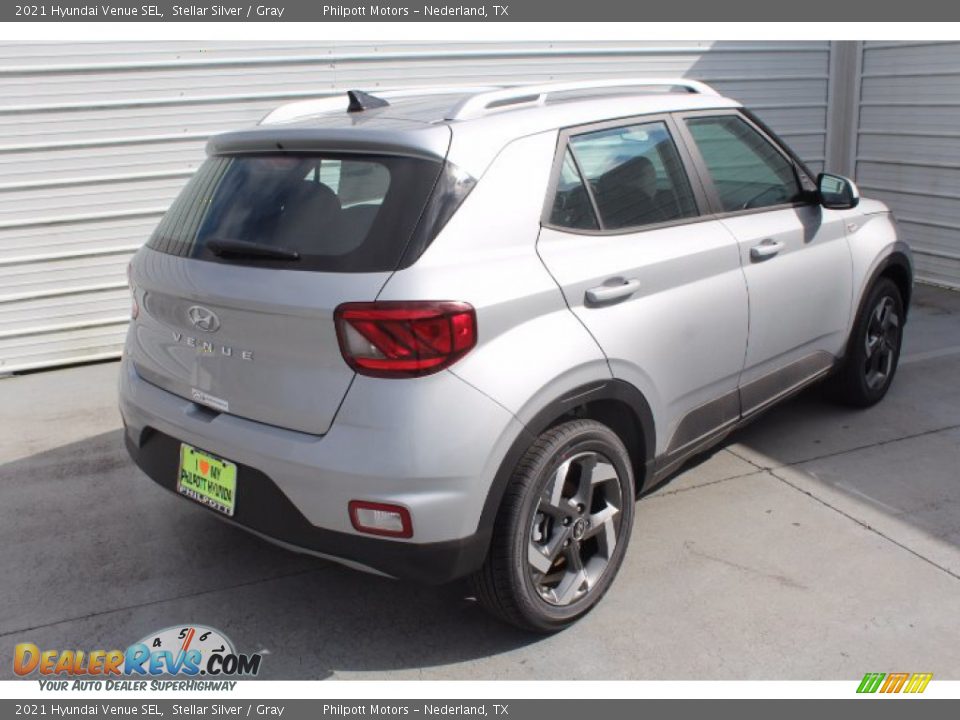 2021 Hyundai Venue SEL Stellar Silver / Gray Photo #8