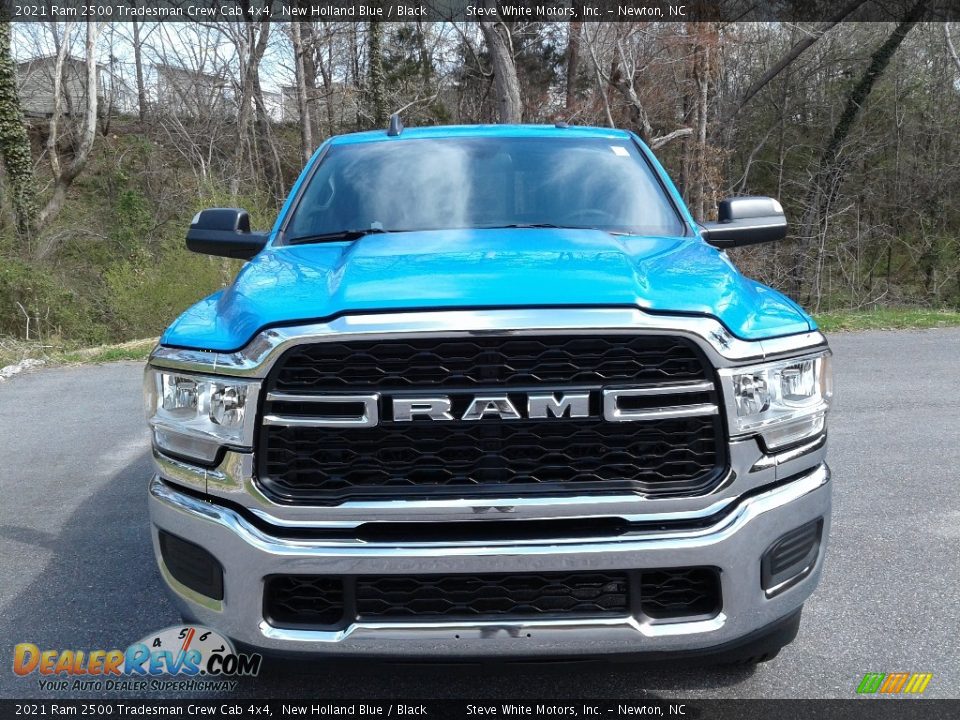 2021 Ram 2500 Tradesman Crew Cab 4x4 New Holland Blue / Black Photo #3