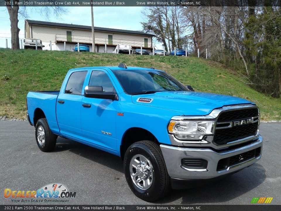 2021 Ram 2500 Tradesman Crew Cab 4x4 New Holland Blue / Black Photo #4