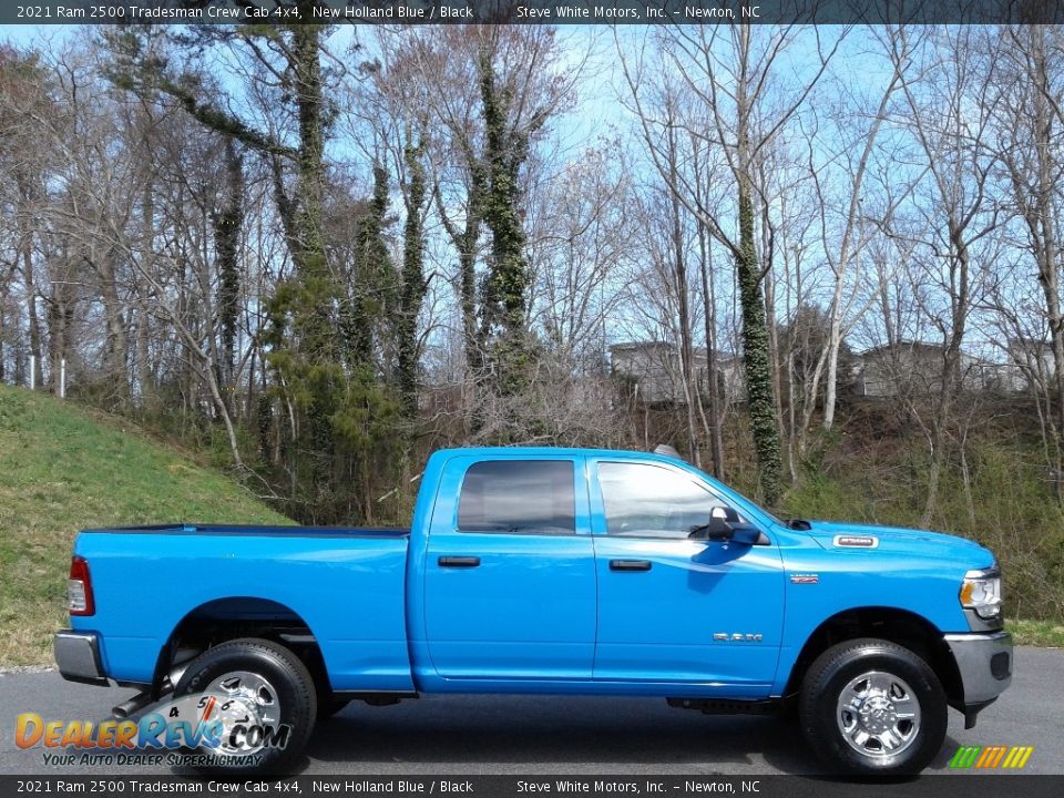 2021 Ram 2500 Tradesman Crew Cab 4x4 New Holland Blue / Black Photo #5