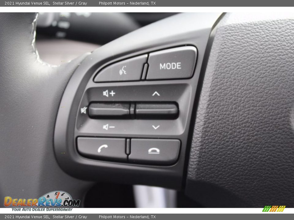 2021 Hyundai Venue SEL Stellar Silver / Gray Photo #11