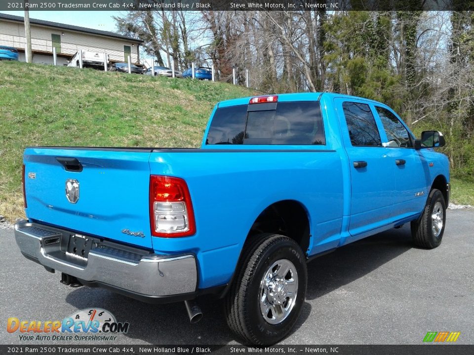 2021 Ram 2500 Tradesman Crew Cab 4x4 New Holland Blue / Black Photo #6