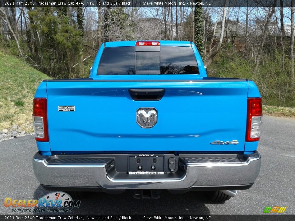 2021 Ram 2500 Tradesman Crew Cab 4x4 New Holland Blue / Black Photo #7