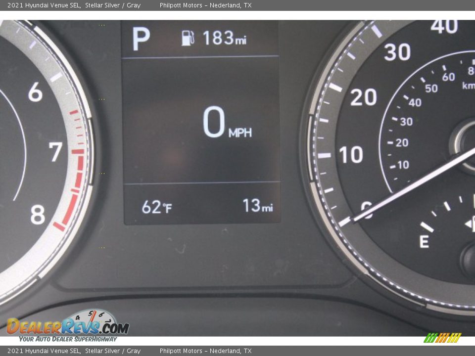 2021 Hyundai Venue SEL Stellar Silver / Gray Photo #14