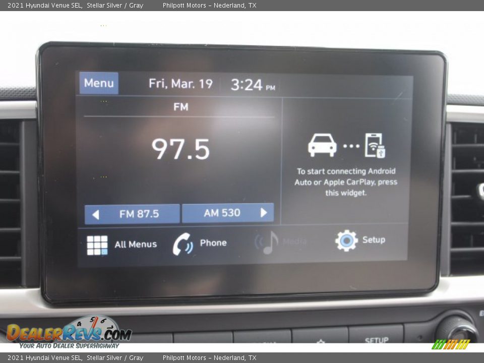 2021 Hyundai Venue SEL Stellar Silver / Gray Photo #15
