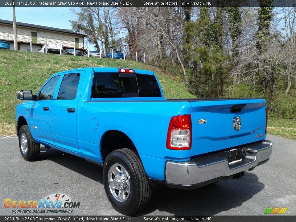 2021 Ram 2500 Tradesman Crew Cab 4x4 New Holland Blue / Black Photo #9