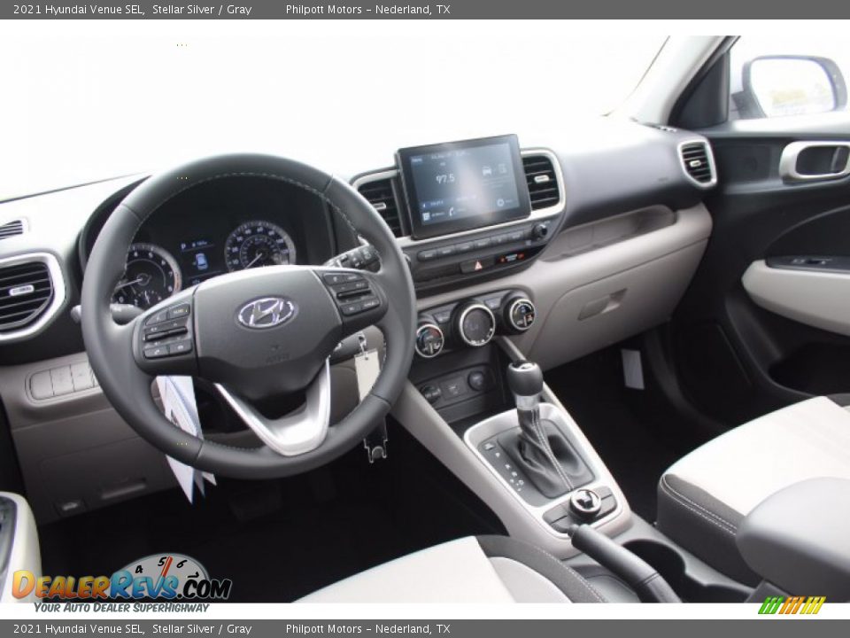 2021 Hyundai Venue SEL Stellar Silver / Gray Photo #20