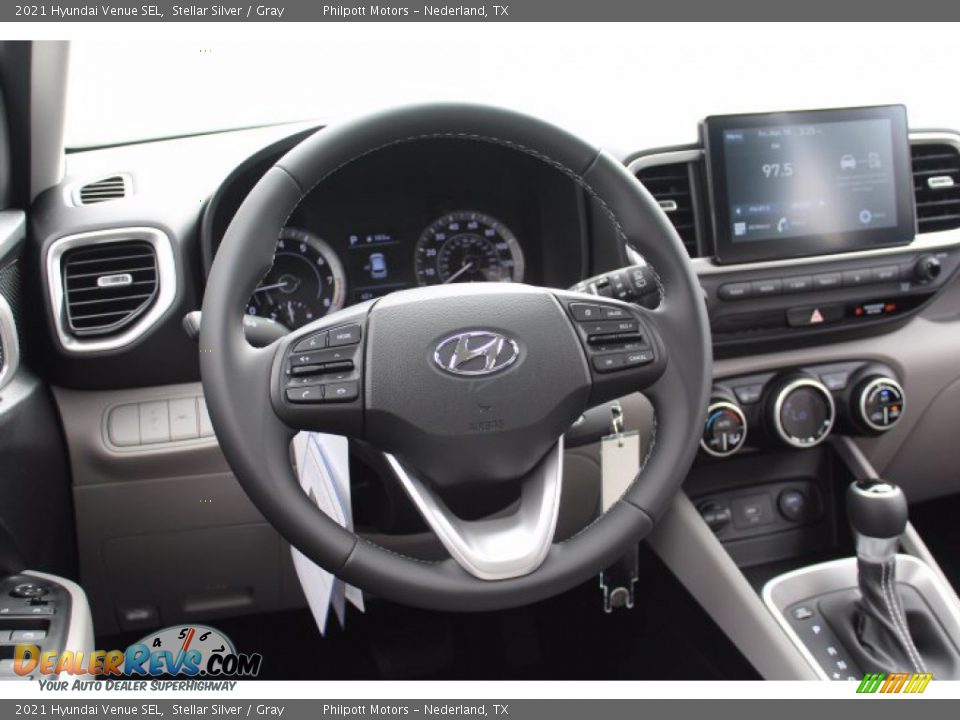 2021 Hyundai Venue SEL Stellar Silver / Gray Photo #21
