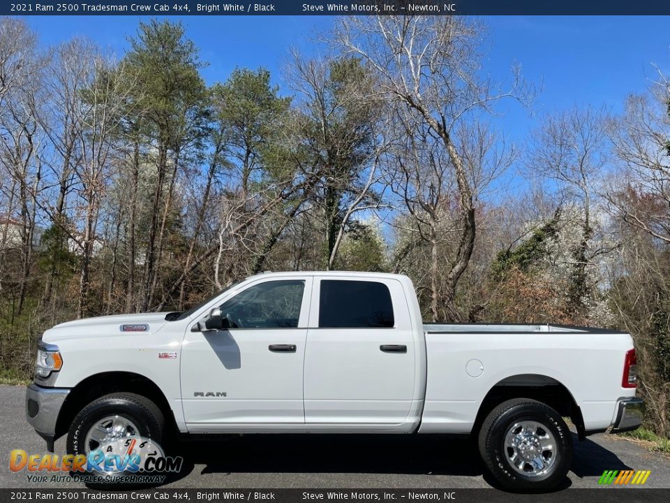 2021 Ram 2500 Tradesman Crew Cab 4x4 Bright White / Black Photo #1