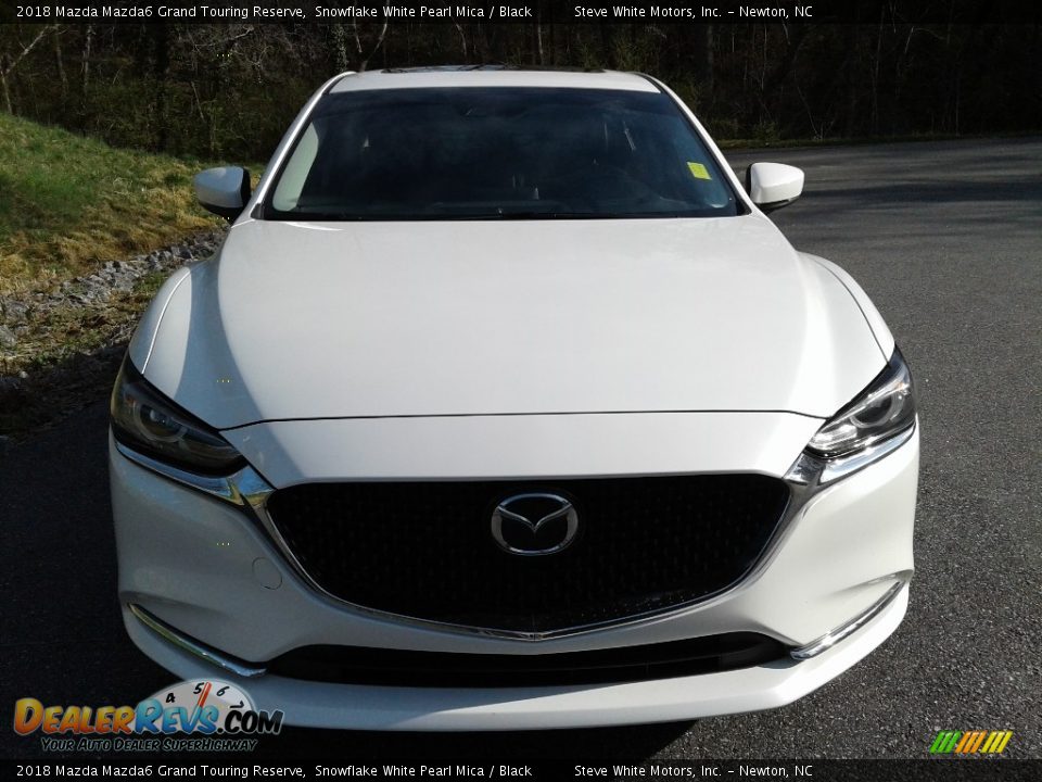 2018 Mazda Mazda6 Grand Touring Reserve Snowflake White Pearl Mica / Black Photo #4