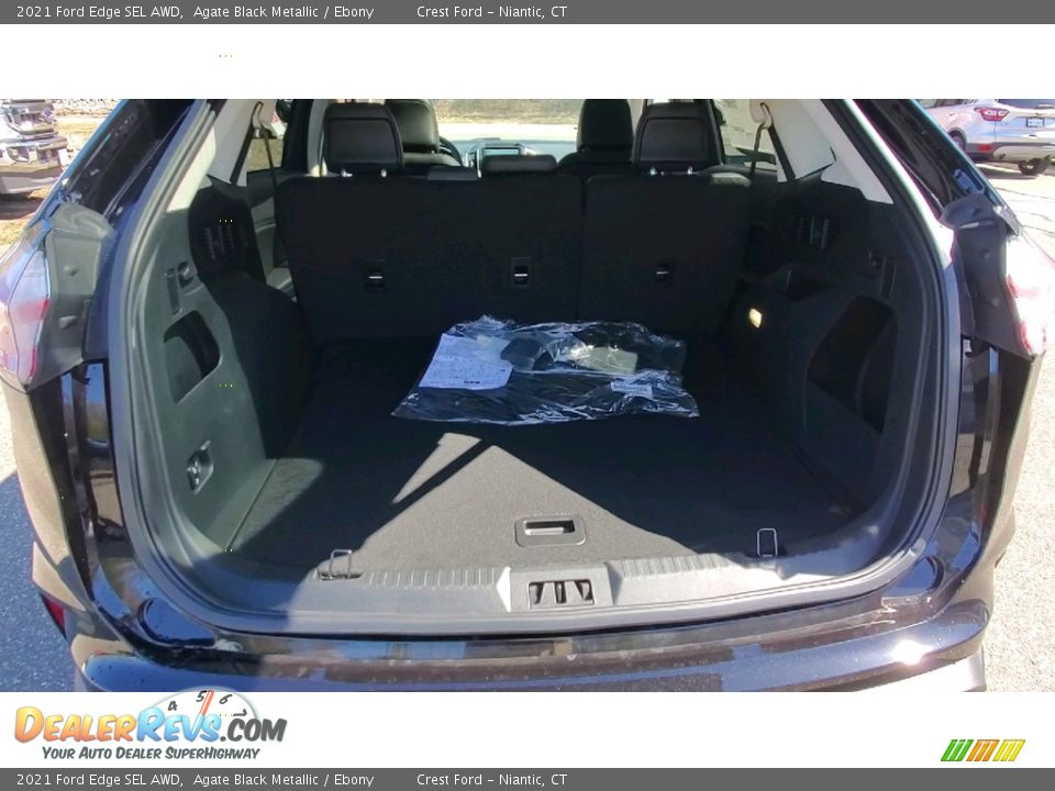 2021 Ford Edge SEL AWD Agate Black Metallic / Ebony Photo #22