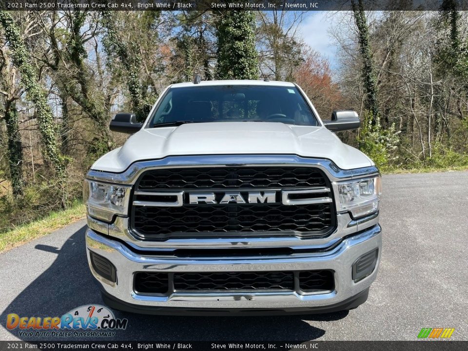 2021 Ram 2500 Tradesman Crew Cab 4x4 Bright White / Black Photo #3