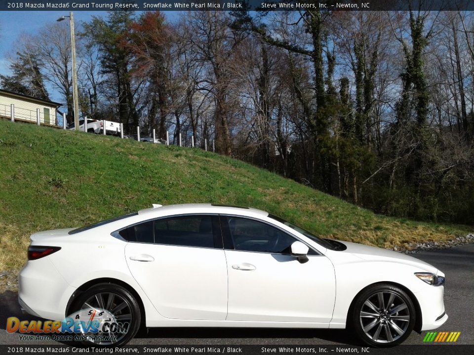 2018 Mazda Mazda6 Grand Touring Reserve Snowflake White Pearl Mica / Black Photo #6