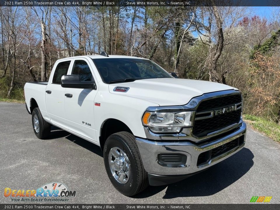 2021 Ram 2500 Tradesman Crew Cab 4x4 Bright White / Black Photo #4