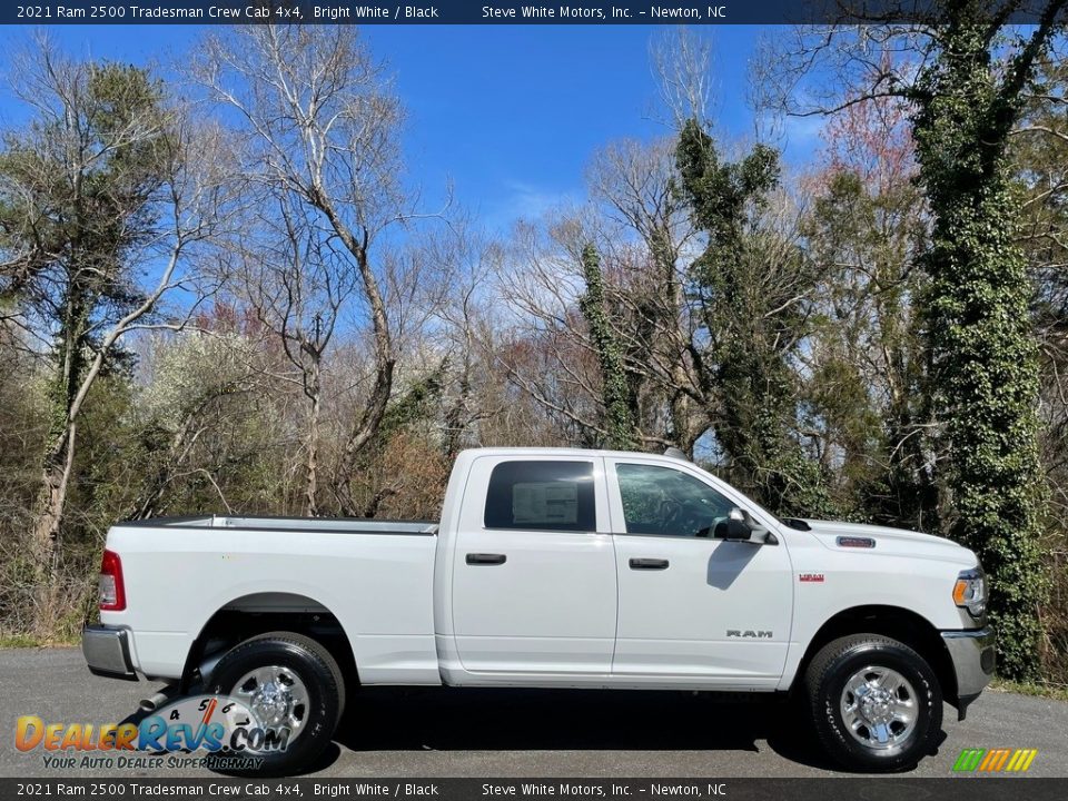 2021 Ram 2500 Tradesman Crew Cab 4x4 Bright White / Black Photo #5