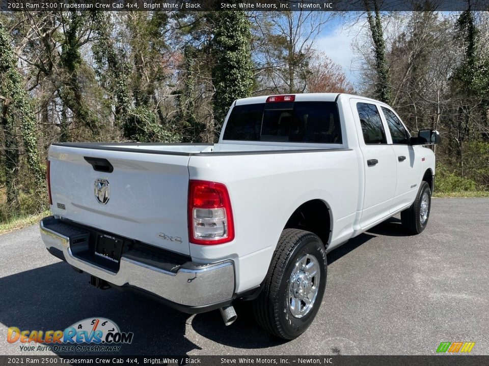 2021 Ram 2500 Tradesman Crew Cab 4x4 Bright White / Black Photo #6