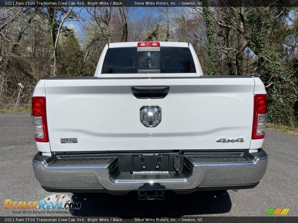 2021 Ram 2500 Tradesman Crew Cab 4x4 Bright White / Black Photo #7