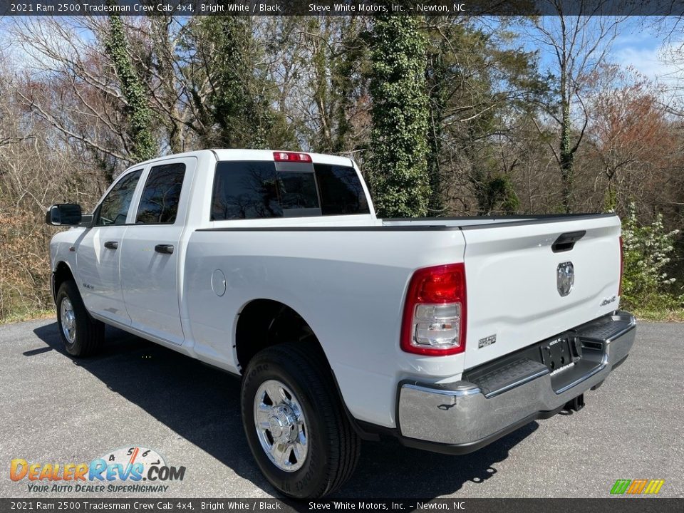 2021 Ram 2500 Tradesman Crew Cab 4x4 Bright White / Black Photo #9