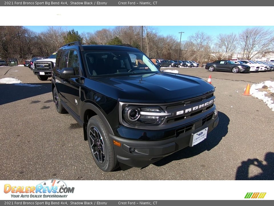 2021 Ford Bronco Sport Big Bend 4x4 Shadow Black / Ebony Photo #1