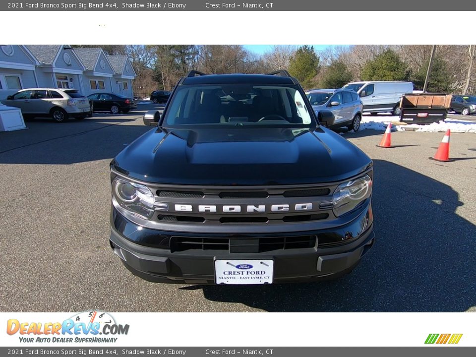 2021 Ford Bronco Sport Big Bend 4x4 Shadow Black / Ebony Photo #2
