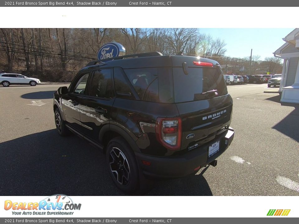 2021 Ford Bronco Sport Big Bend 4x4 Shadow Black / Ebony Photo #5