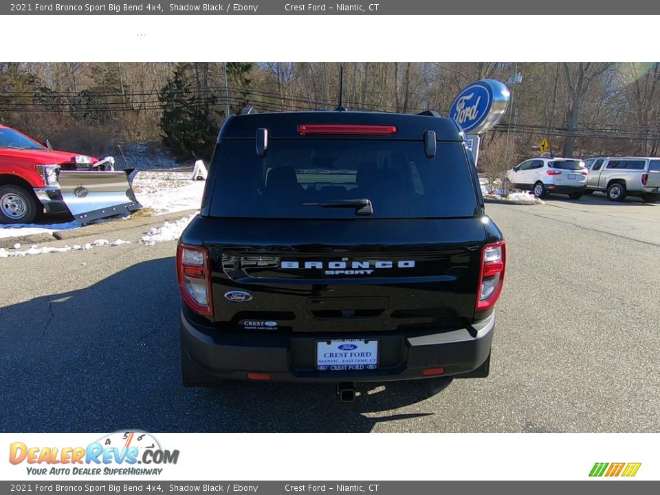 2021 Ford Bronco Sport Big Bend 4x4 Shadow Black / Ebony Photo #6