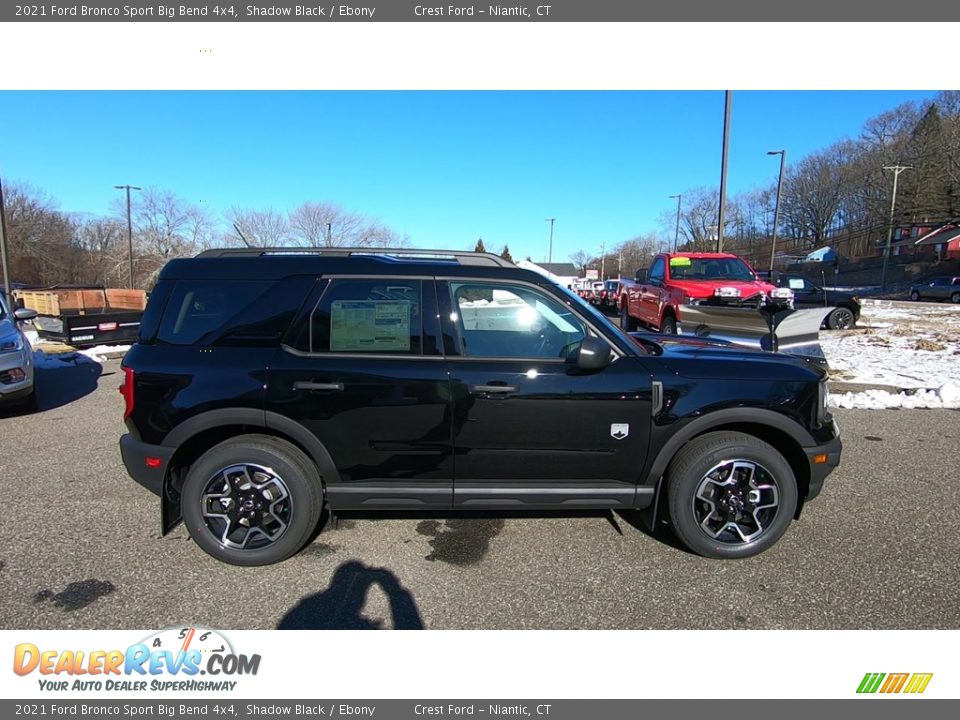 2021 Ford Bronco Sport Big Bend 4x4 Shadow Black / Ebony Photo #8