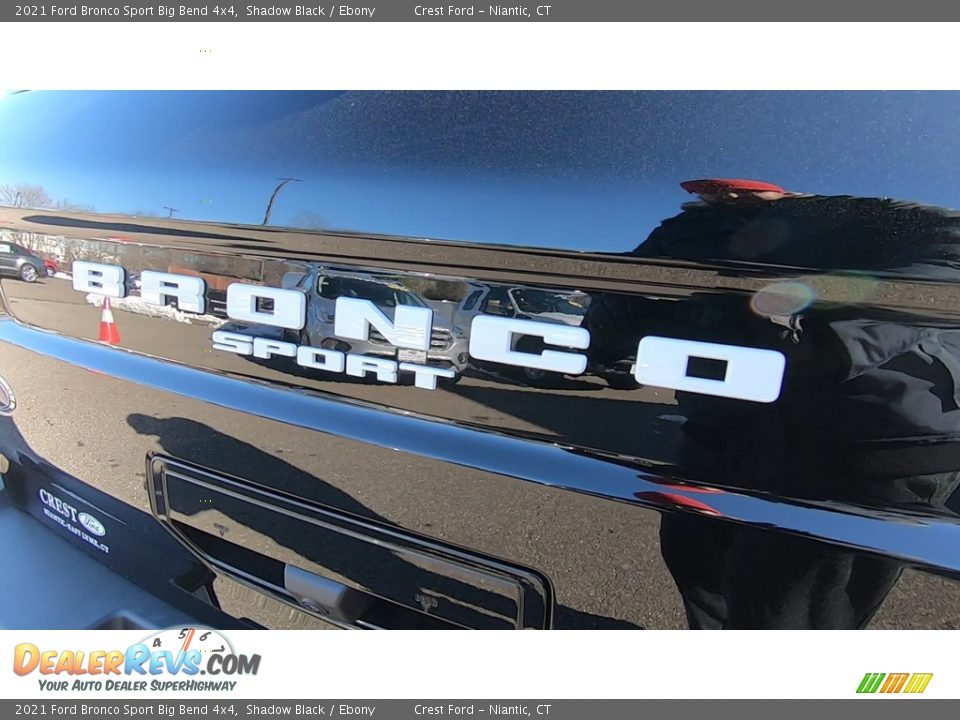 2021 Ford Bronco Sport Big Bend 4x4 Shadow Black / Ebony Photo #9