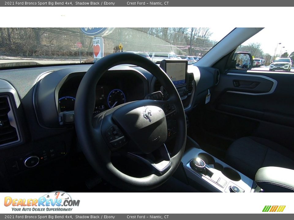 2021 Ford Bronco Sport Big Bend 4x4 Shadow Black / Ebony Photo #10