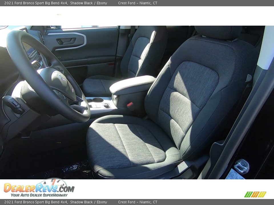 2021 Ford Bronco Sport Big Bend 4x4 Shadow Black / Ebony Photo #11
