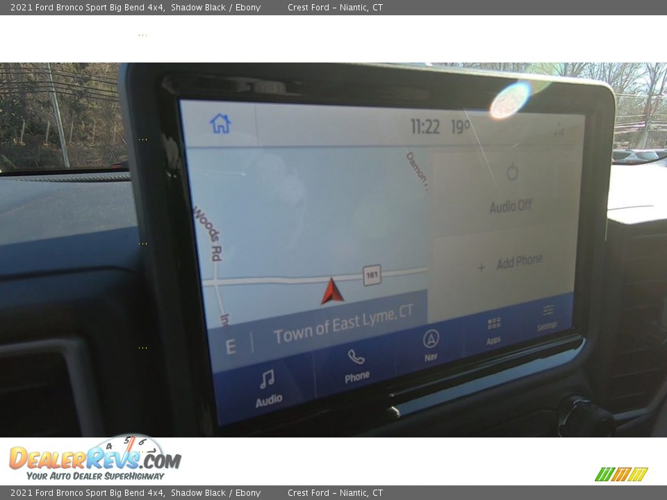 2021 Ford Bronco Sport Big Bend 4x4 Shadow Black / Ebony Photo #14