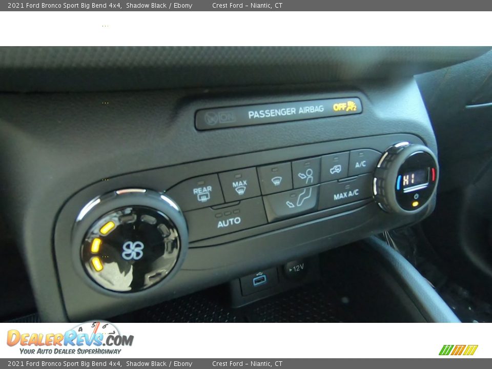2021 Ford Bronco Sport Big Bend 4x4 Shadow Black / Ebony Photo #15