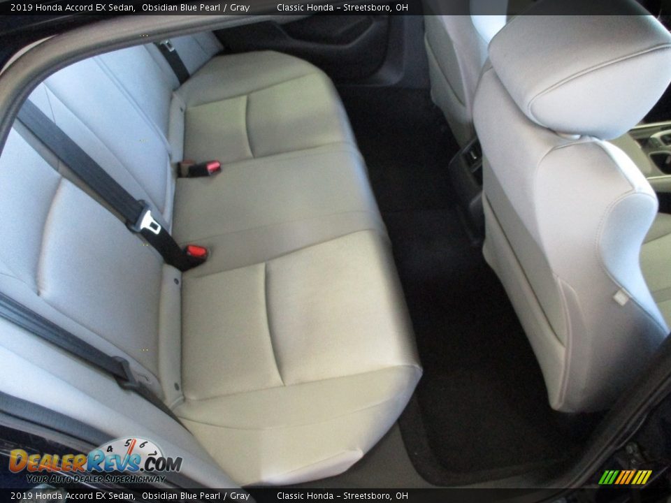2019 Honda Accord EX Sedan Obsidian Blue Pearl / Gray Photo #20