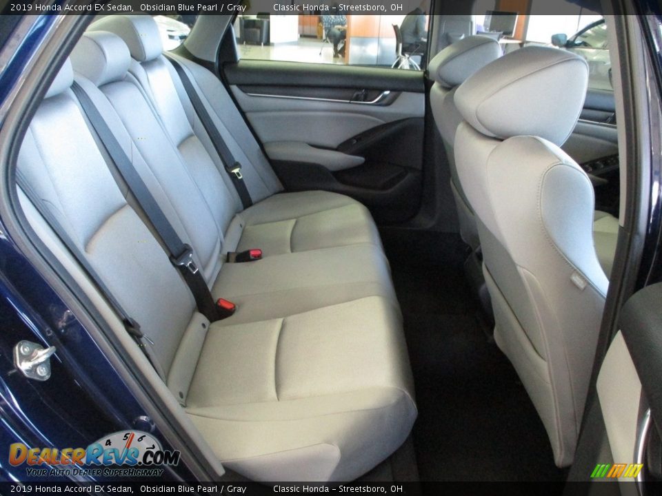 2019 Honda Accord EX Sedan Obsidian Blue Pearl / Gray Photo #21