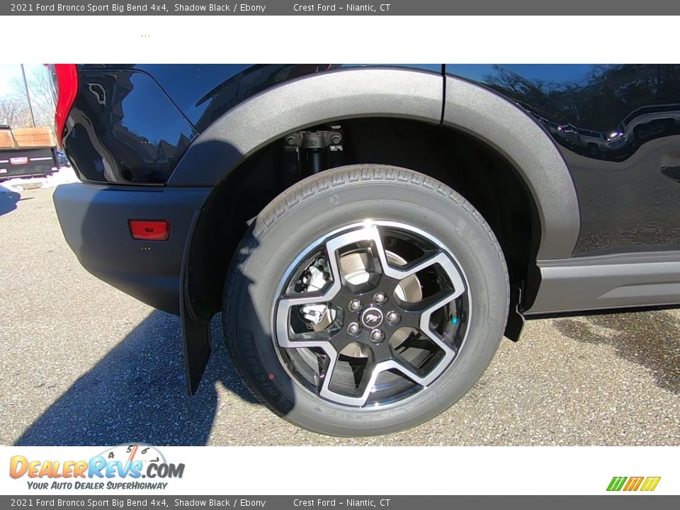 2021 Ford Bronco Sport Big Bend 4x4 Shadow Black / Ebony Photo #21