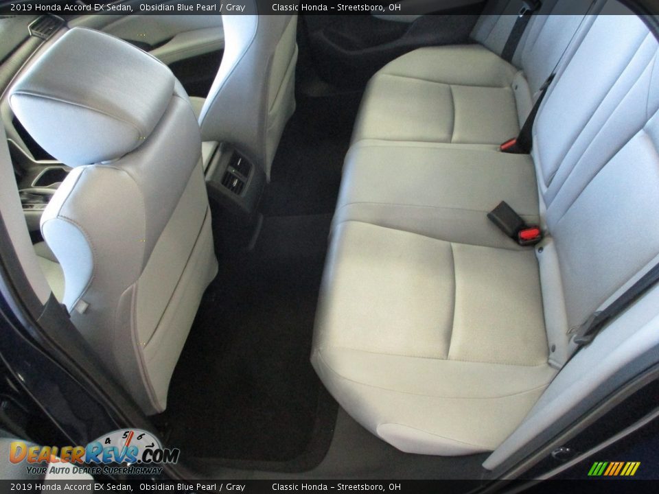 2019 Honda Accord EX Sedan Obsidian Blue Pearl / Gray Photo #23