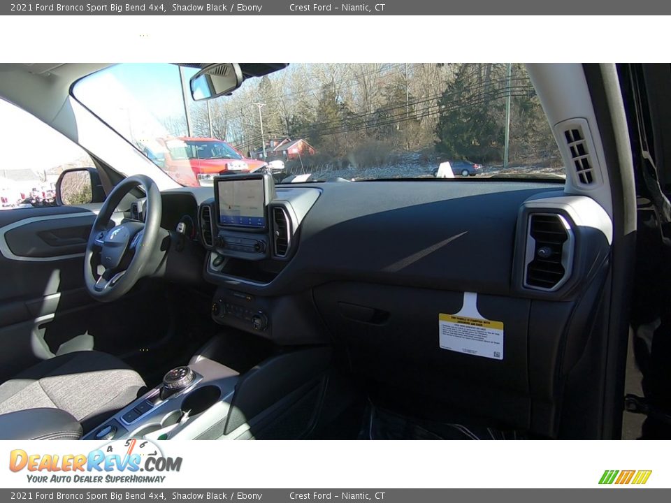 2021 Ford Bronco Sport Big Bend 4x4 Shadow Black / Ebony Photo #24