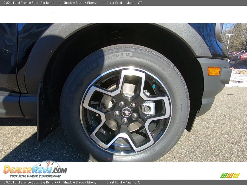2021 Ford Bronco Sport Big Bend 4x4 Shadow Black / Ebony Photo #26
