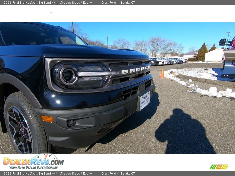 2021 Ford Bronco Sport Big Bend 4x4 Shadow Black / Ebony Photo #27