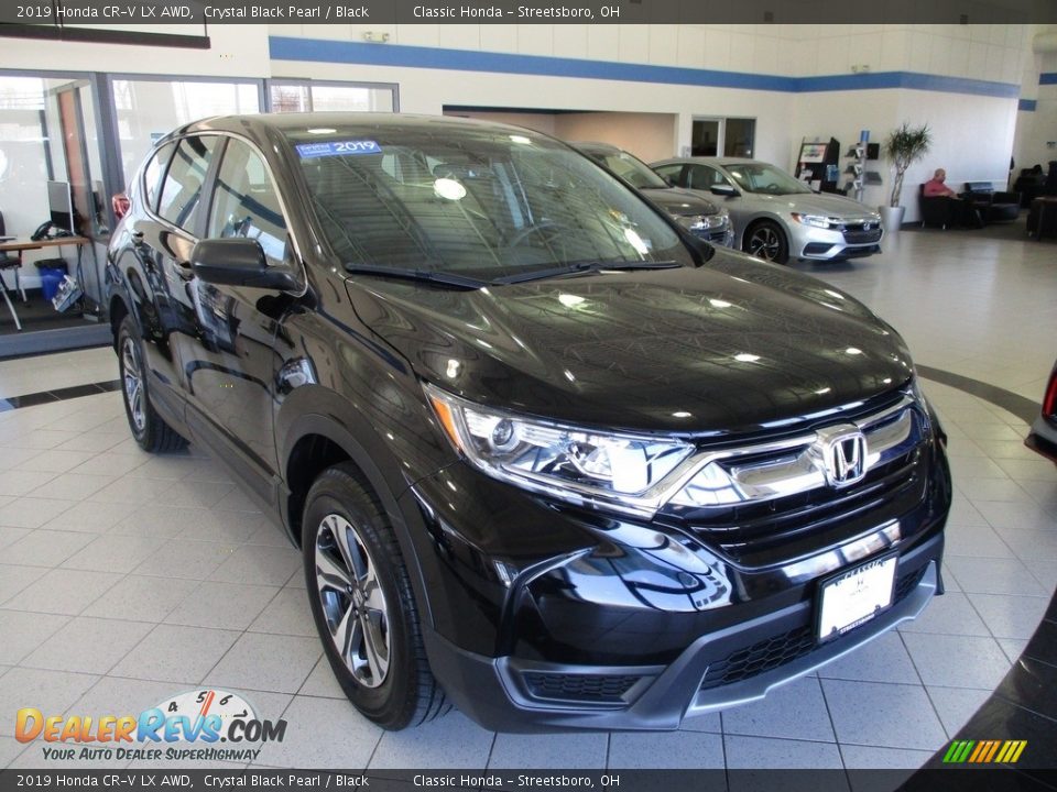 2019 Honda CR-V LX AWD Crystal Black Pearl / Black Photo #3