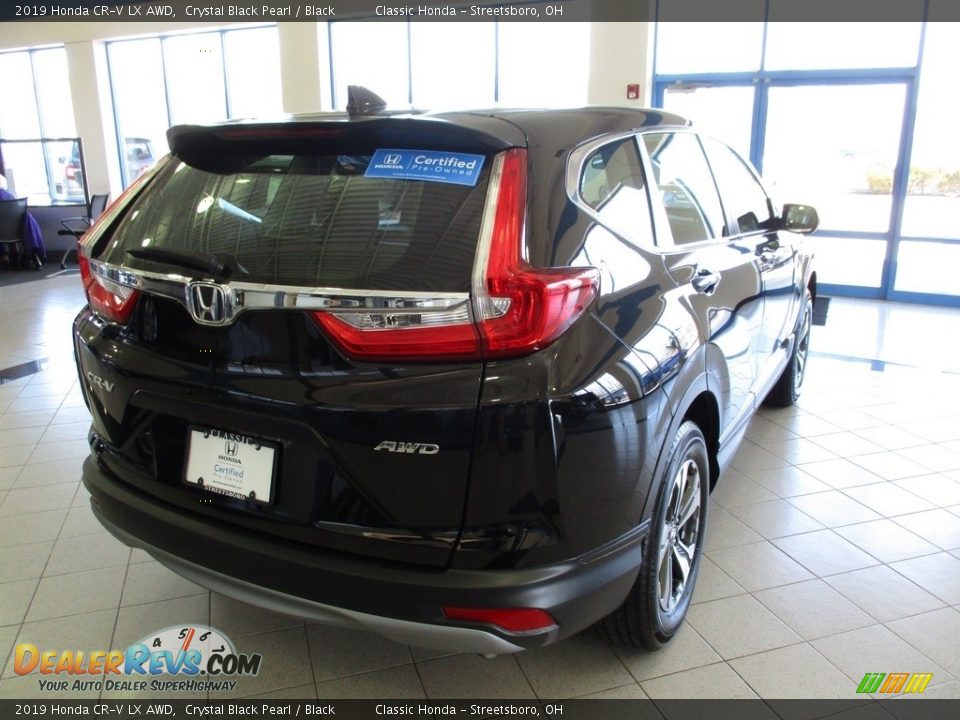 2019 Honda CR-V LX AWD Crystal Black Pearl / Black Photo #7