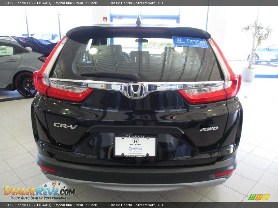 2019 Honda CR-V LX AWD Crystal Black Pearl / Black Photo #8